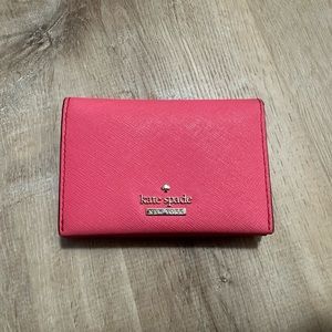 Kate spade pink small wallet